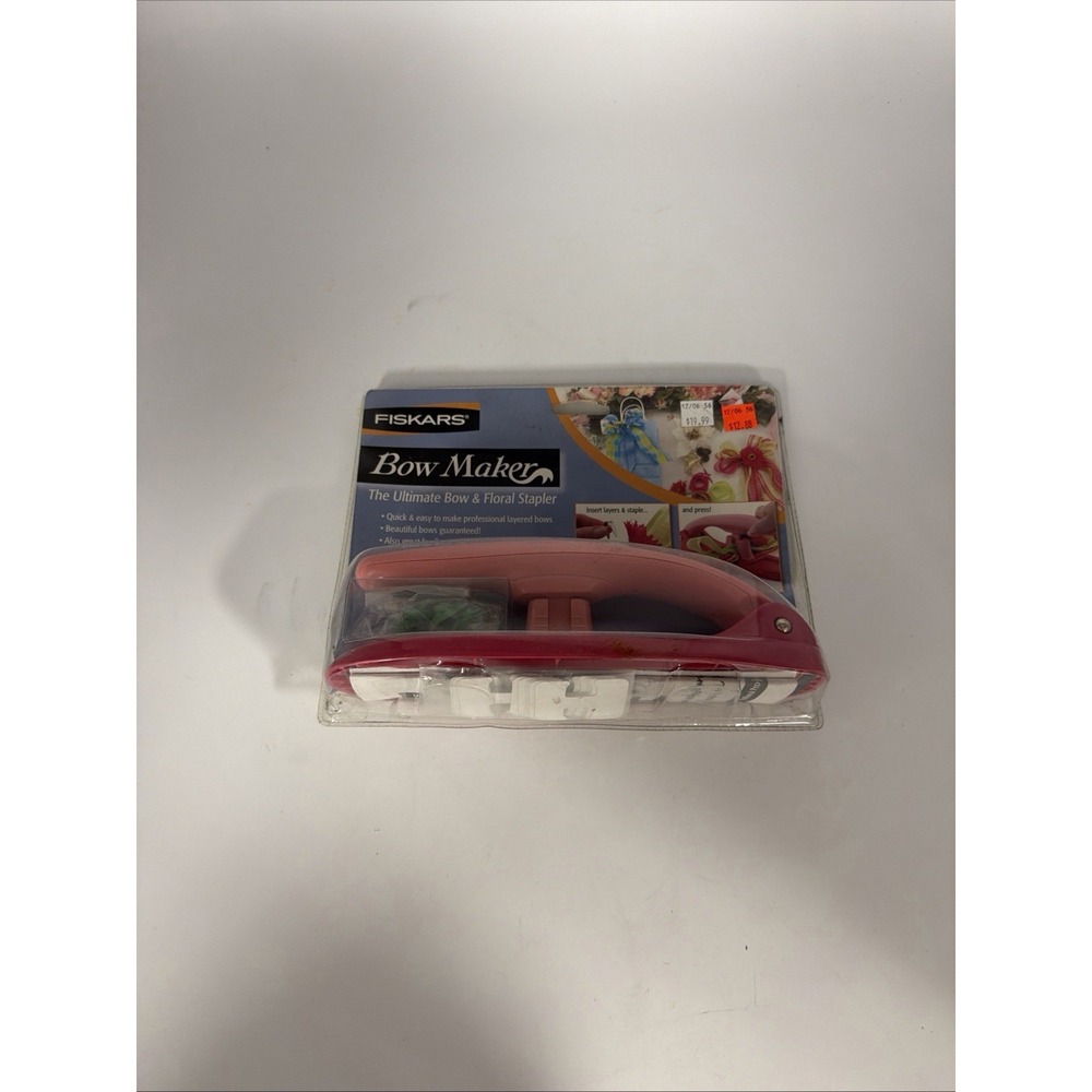 Brand New Fiskars Bow Maker The Ultimate Bow and Floral Stapler